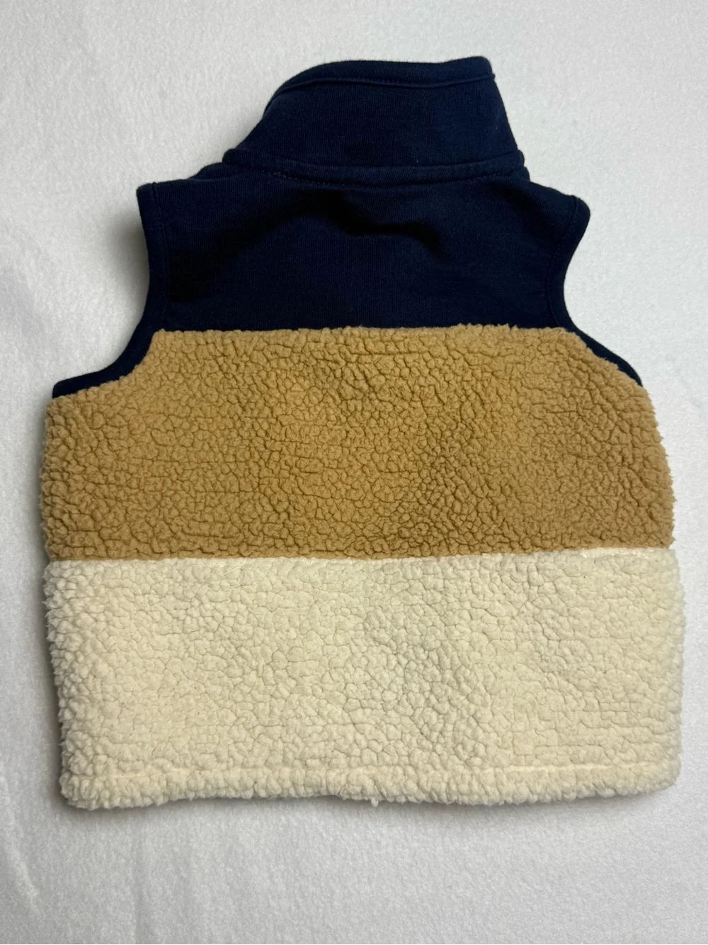 Carter’s Baby Boys Sherpa Fleece Colorblock Vest